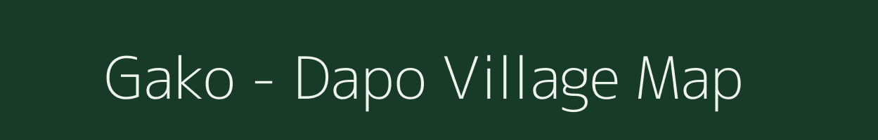 Gako - Dapo village map in Arunachal Pradesh