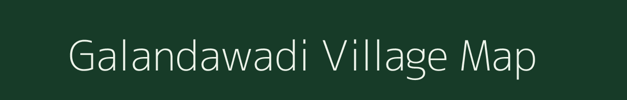 Galandawadi village map in Maharashtra