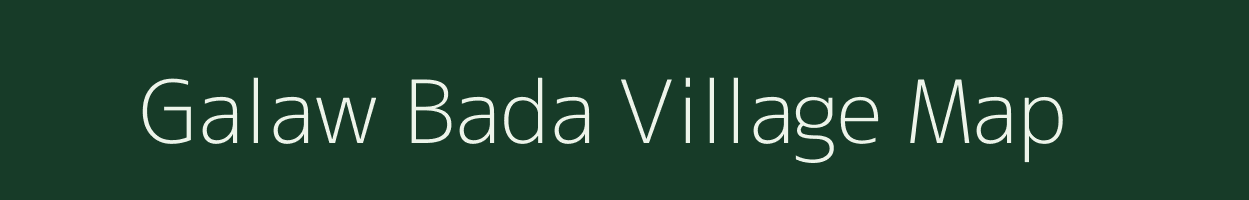 Galaw Bada village map in Uttar Pradesh