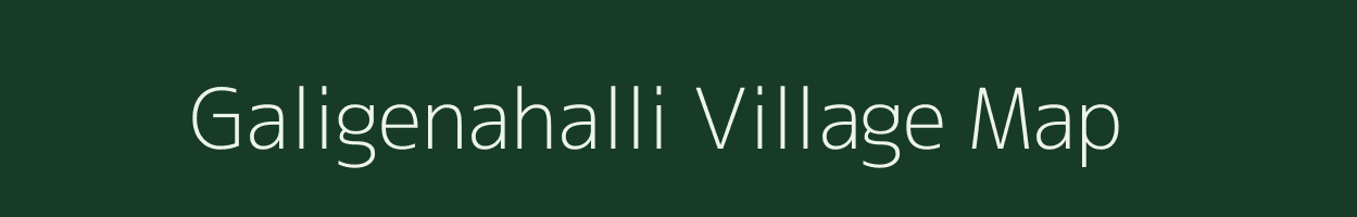 Galigenahalli village map in Karnataka