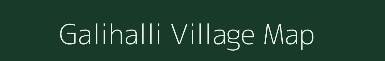 Galihalli village map in Karnataka