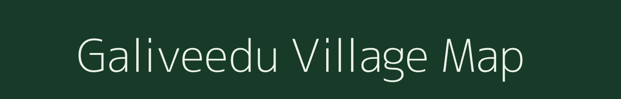 Galiveedu village map in Andhra Pradesh