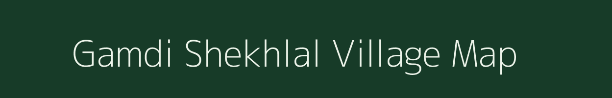 Gamdi Shekhlal village map in Gujarat