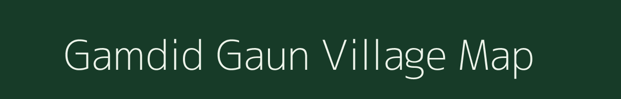 Gamdid Gaun village map in Uttarakhand