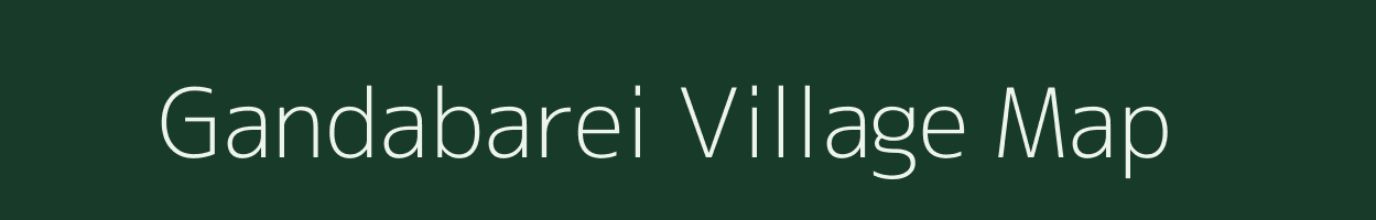 Gandabarei village map in Odisha