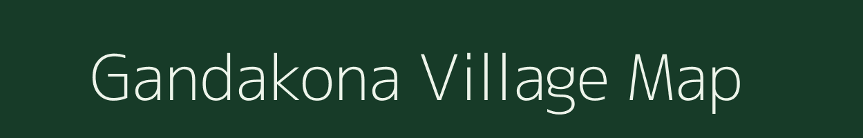 Gandakona village map in Odisha