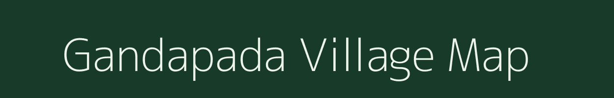 Gandapada village map in Odisha