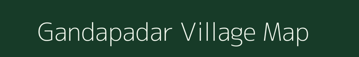 Gandapadar village map in Odisha