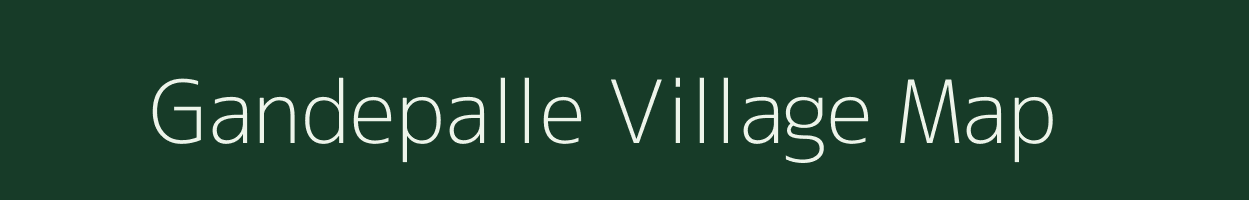 Gandepalle village map in Andhra Pradesh