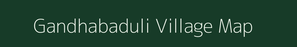 Gandhabaduli village map in West Bengal