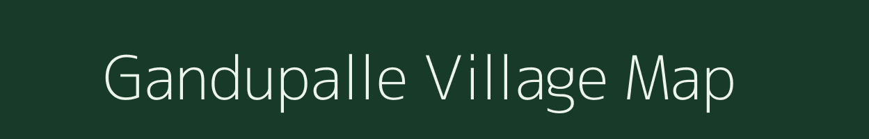 Gandupalle village map in Andhra Pradesh