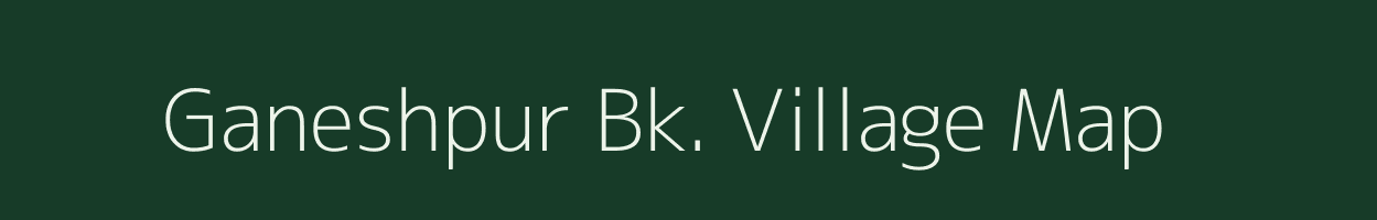 Ganeshpur Bk. village map in Maharashtra