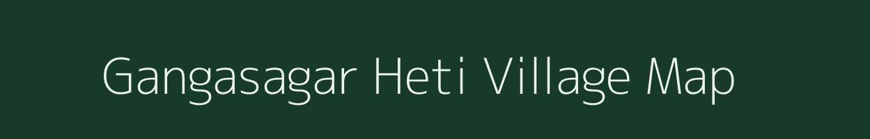 Gangasagar Heti village map in Maharashtra