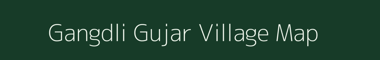 Gangdli Gujar village map in Uttar Pradesh