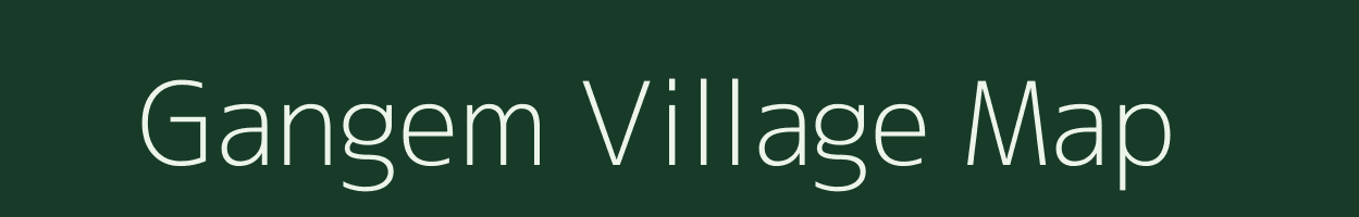 Gangem village map in Goa