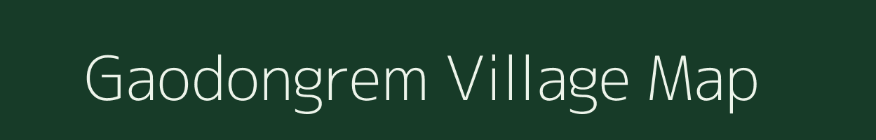 Gaodongrem village map in Goa