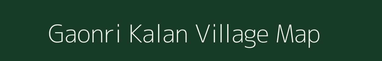 Gaonri Kalan village map in Rajasthan