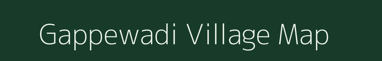 Gappewadi village map in Maharashtra