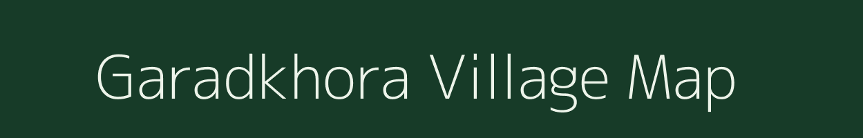 Garadkhora village map in Rajasthan