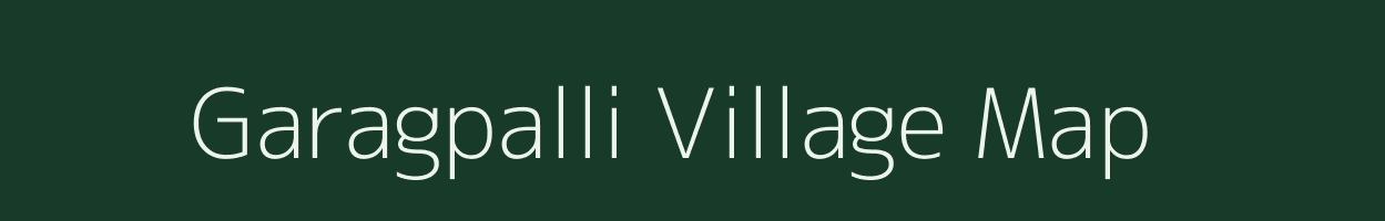 Garagpalli village map in Karnataka