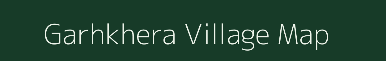 Garhkhera village map in Rajasthan