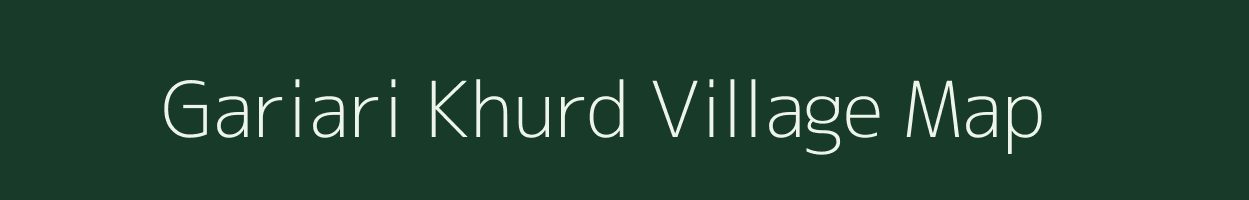 Gariari Khurd village map in Jharkhand