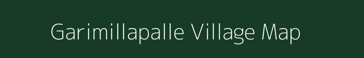 Garimillapalle village map in Andhra Pradesh