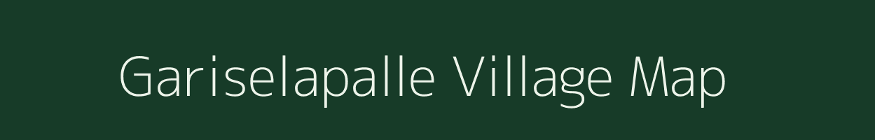 Gariselapalle village map in Andhra Pradesh