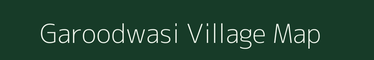 Garoodwasi village map in Rajasthan