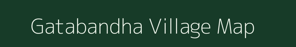 Gatabandha village map in Odisha