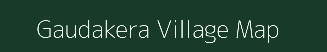 Gaudakera village map in Odisha