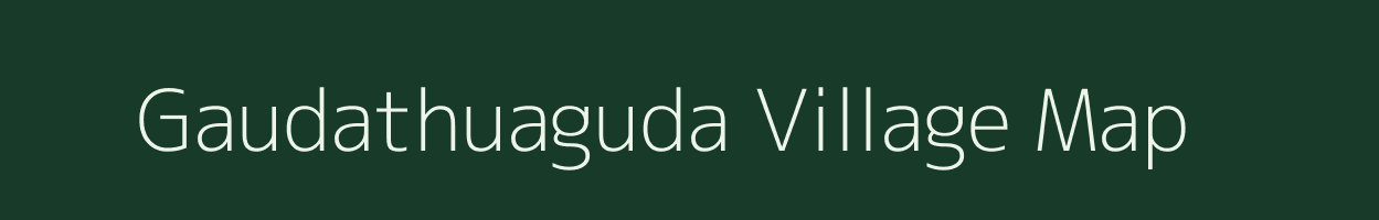 Gaudathuaguda village map in Odisha
