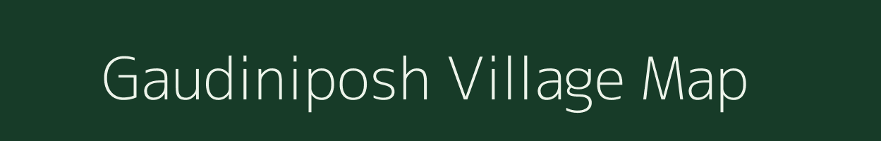 Gaudiniposh village map in Odisha