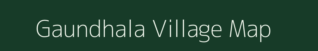 Gaundhala village map in Maharashtra