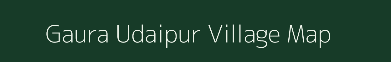 Gaura Udaipur village map in Uttar Pradesh