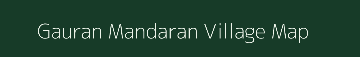 Gauran Mandaran village map in West Bengal