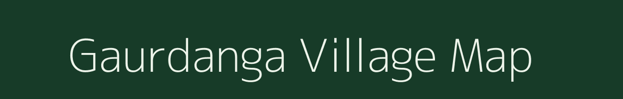 Gaurdanga village map in West Bengal