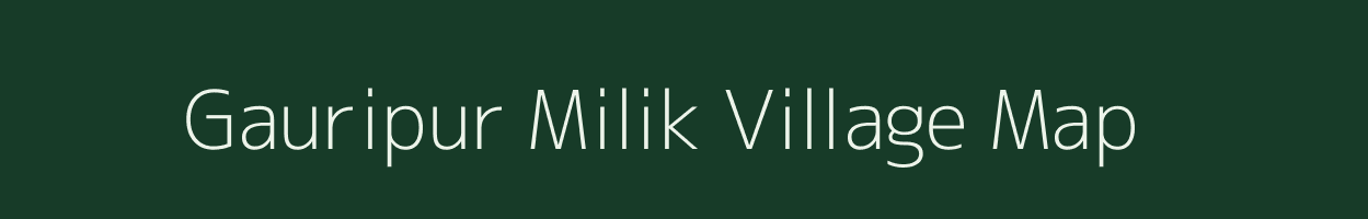 Gauripur Milik village map in Bihar