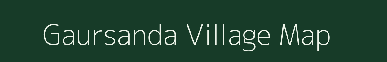 Gaursanda village map in West Bengal