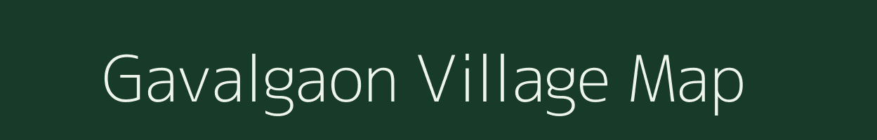 Gavalgaon village map in Maharashtra