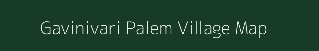 Gavinivari Palem village map in Andhra Pradesh