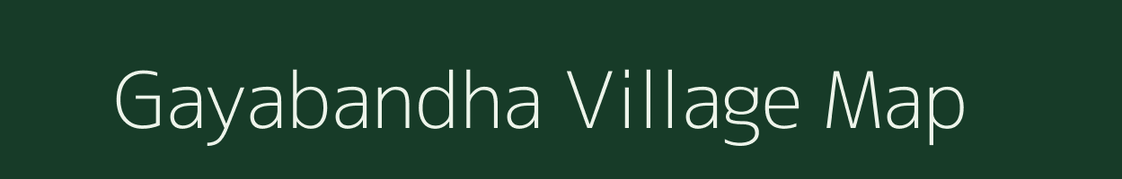 Gayabandha village map in Odisha