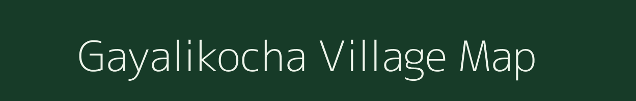 Gayalikocha village map in West Bengal