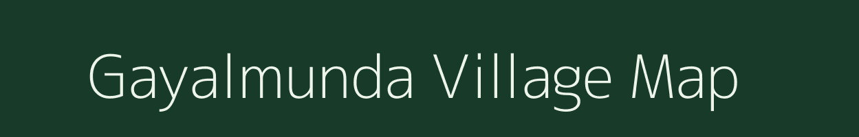 Gayalmunda village map in Odisha