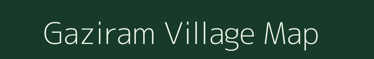 Gaziram village map in West Bengal