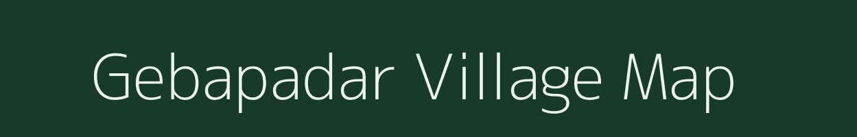 Gebapadar village map in Odisha