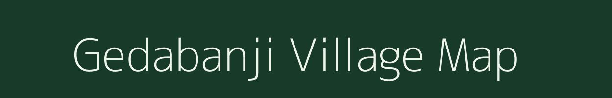 Gedabanji village map in Odisha