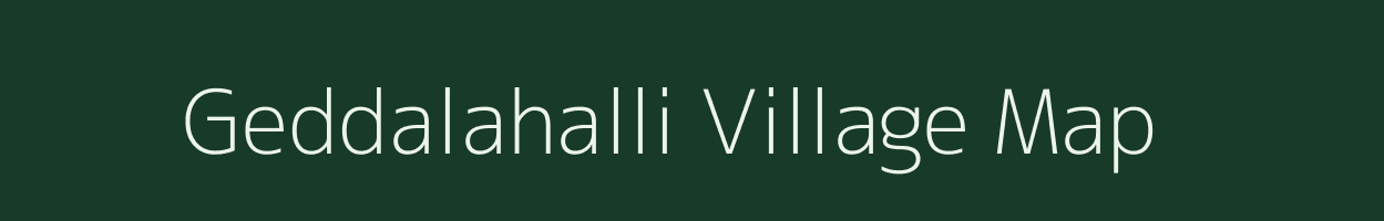 Geddalahalli village map in Karnataka