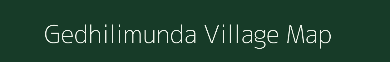 Gedhilimunda village map in Odisha