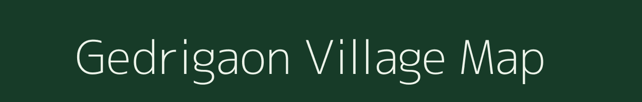 Gedrigaon village map in West Bengal